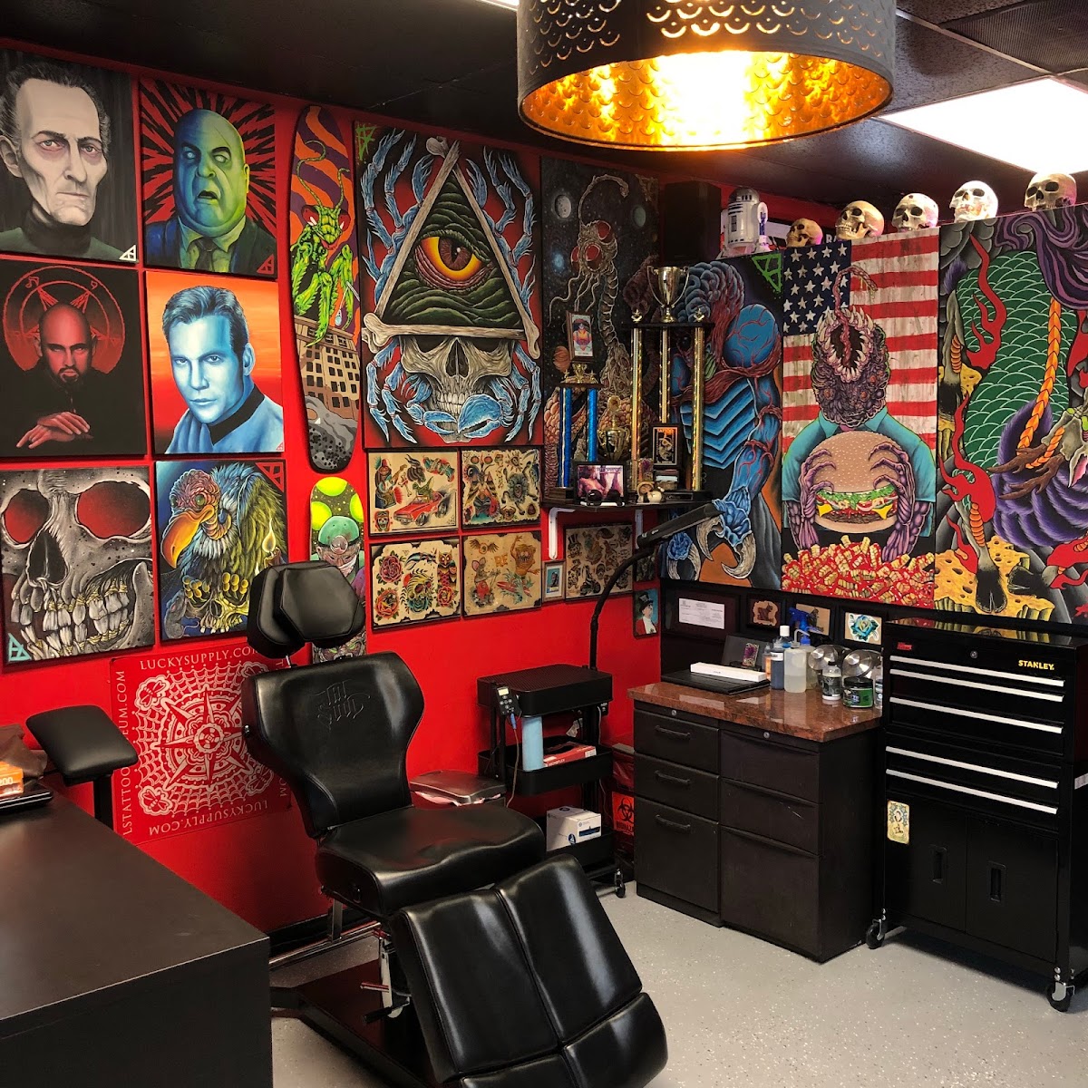 TRUE TILL DEATH TATTOOS ART & RECORDS tattoo parlor in Jacksonville Beach, FL