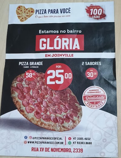 Foto de Pizza Para Você - Joinville - Glória