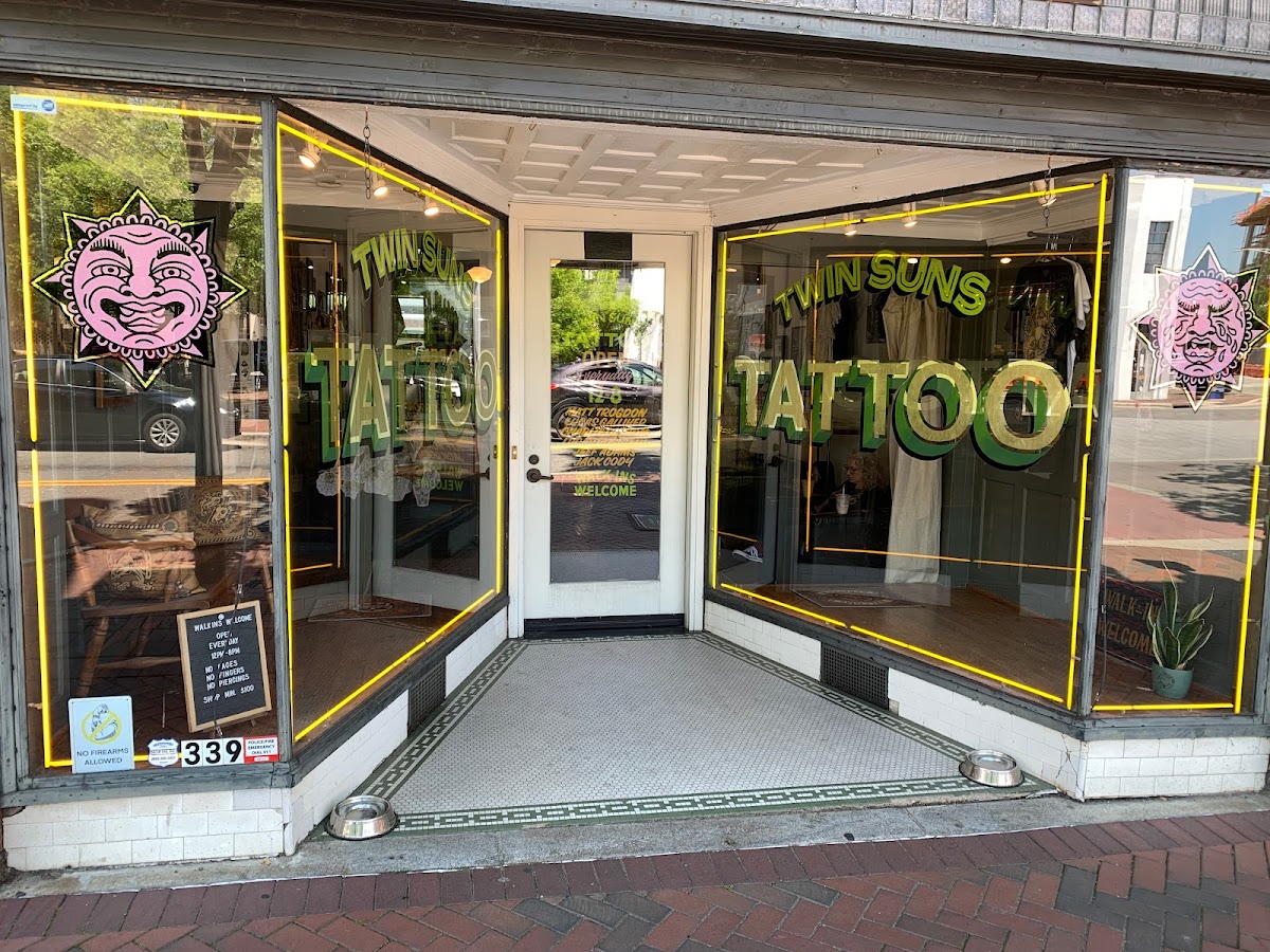 Twin Suns Tattoo tattoo parlor in Durham, NC