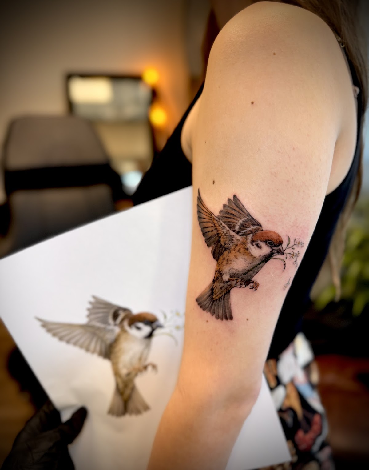Anastasia Bellevue Tattoo Studio tattoo work — photo 2