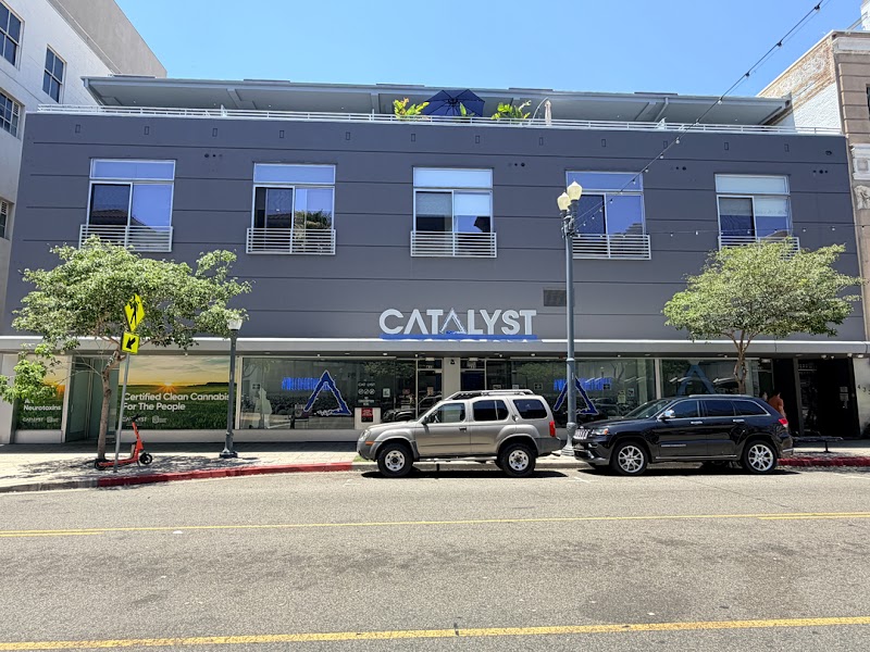 Video tour of Catalyst Cannabis Dispensary Downtown Long Beach retail environment