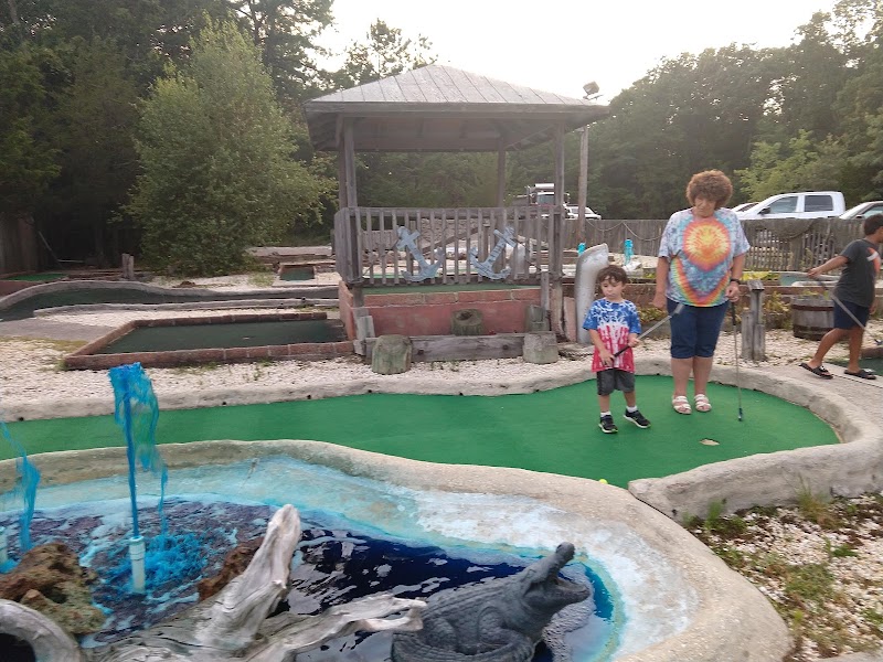 Port O-Call Miniature Golf banner