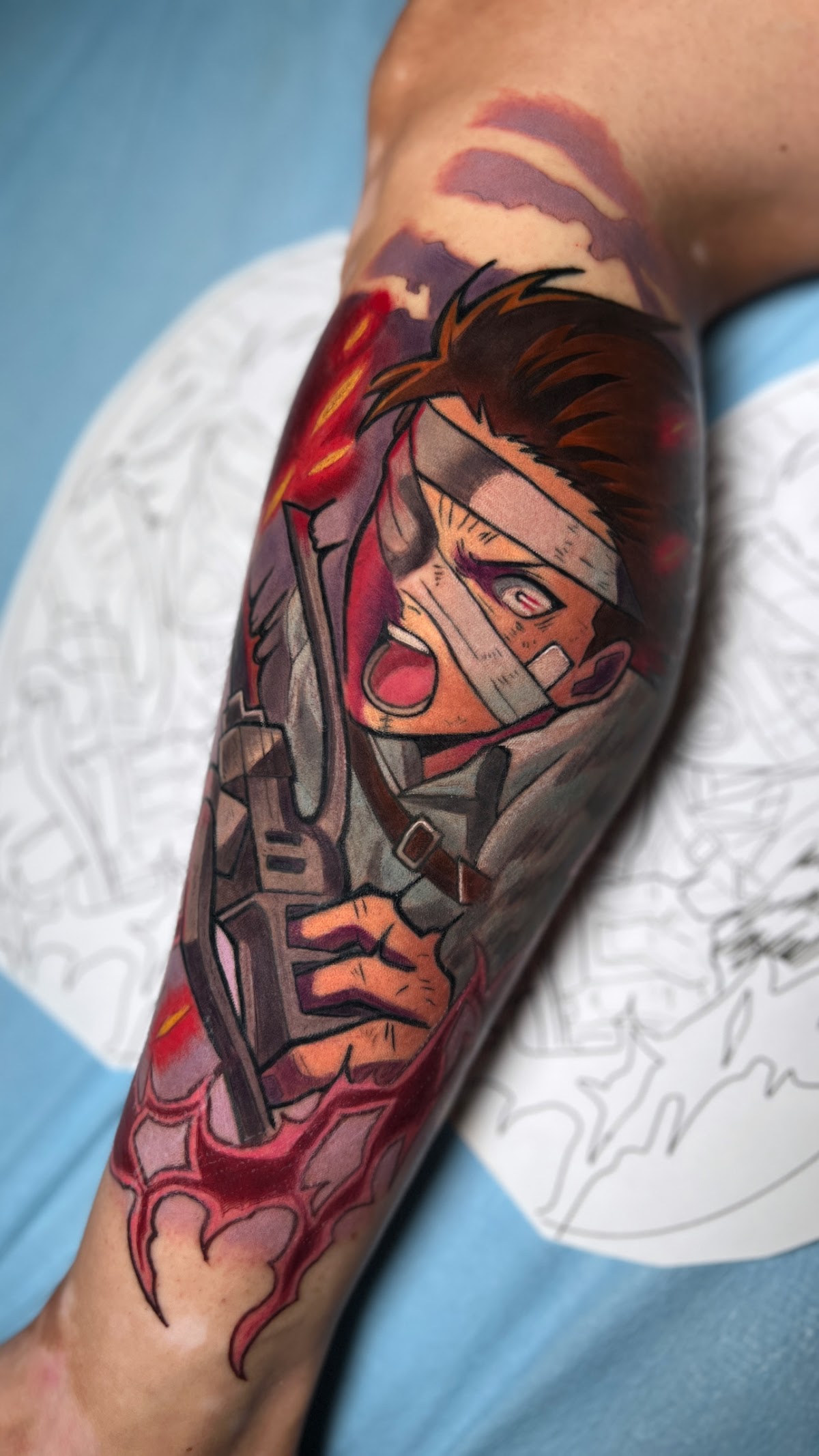 Uchiha Tat House tattoo work — photo 2