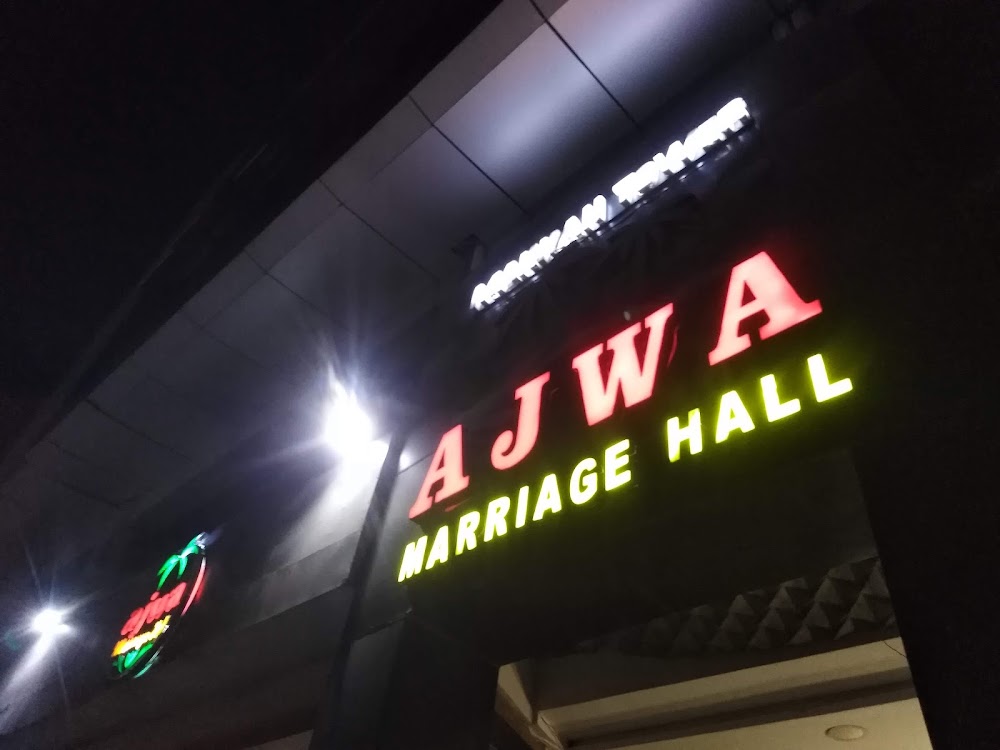 Ajwa Marriage Hall venue exterior