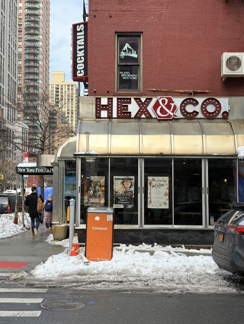 Slate Cafe Upper East Side @ Hex & Co