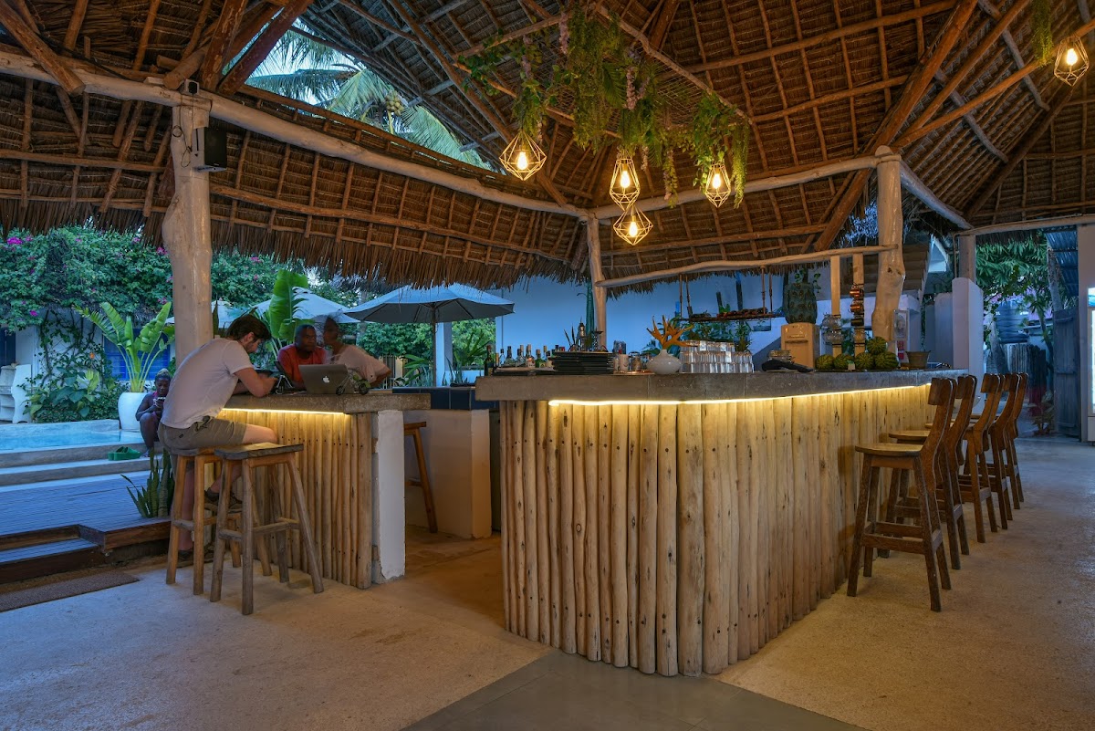 Badolina Secret Garden Restaurant in zanzibar