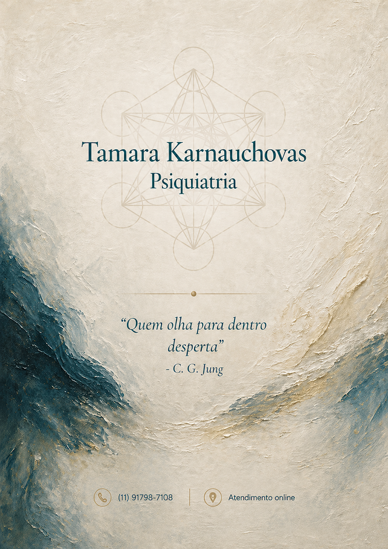 Dra. Tamara Karnauchovas, Psiquiatria - atendimentos on-line