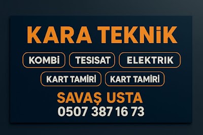 KARA TEKNİK - Beyaz Eşya Servisi