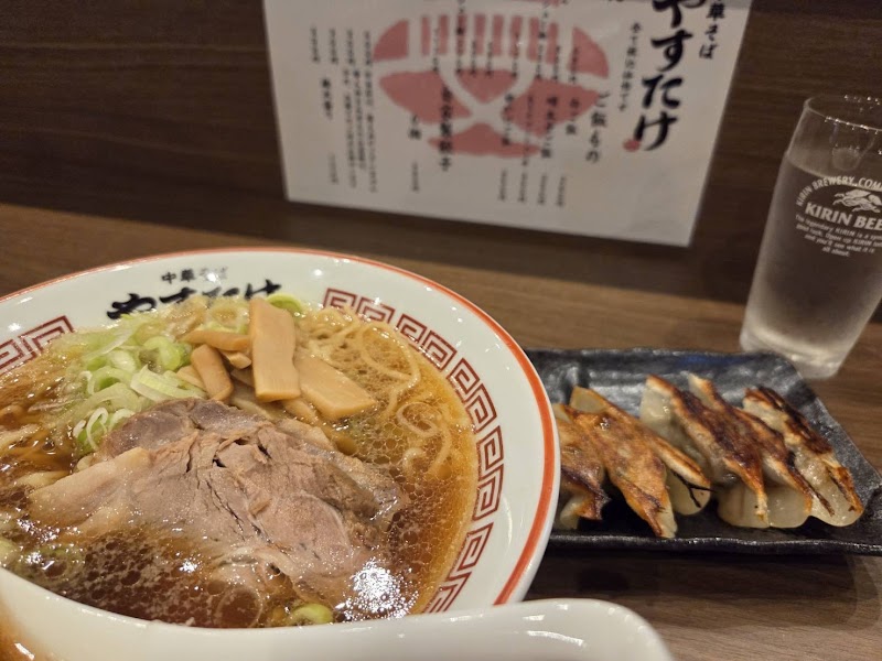 中華そば やすたけ（醤油と塩専門店） 写真2