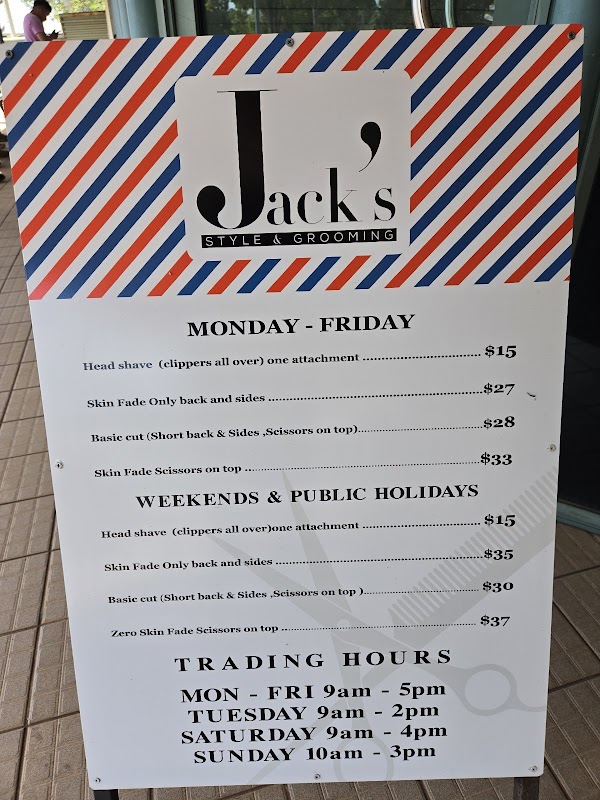 Jacks Style and Grooming