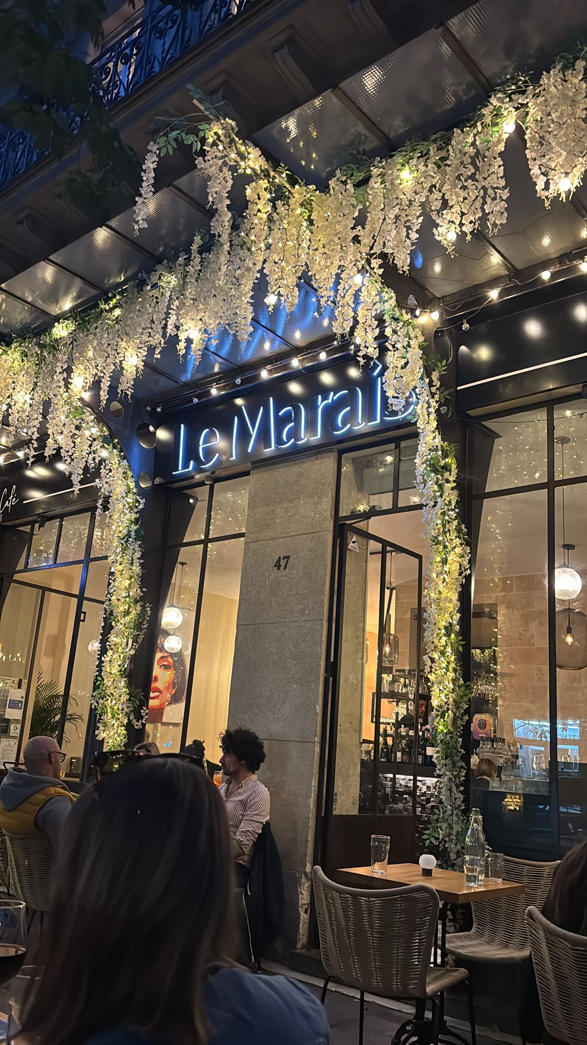 Le Marais Restaurant Paris in paris