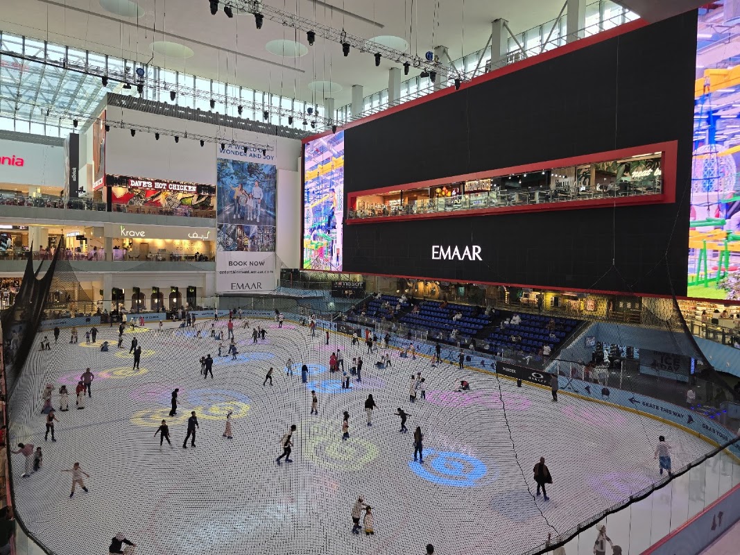 Dubai Ice Rink (The Dubai Mall) exterior — Dubai, United Arab Emirates