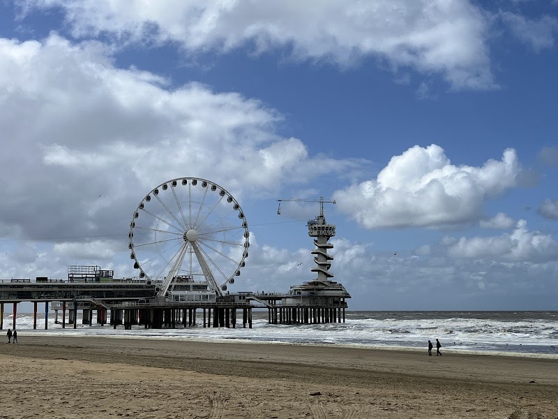 Kussende haringeters Scheveningen