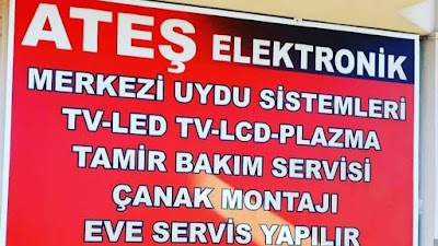 ATEŞ ELEKTRONİK TELEVİZYONCU & UYDUCU & ÇANAK ANTEN TAMİR MONTAJ & MURATPAŞA - Beyaz Eşya Servisi