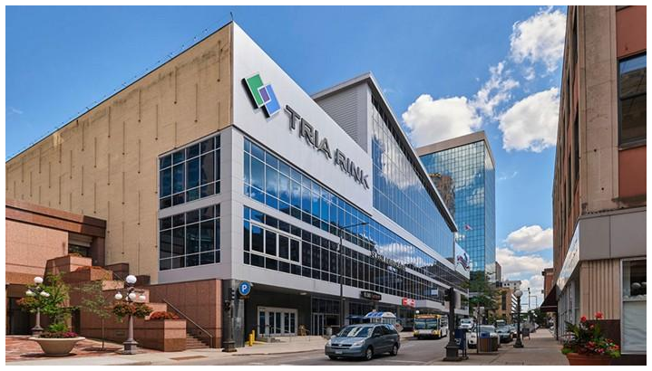 TRIA Rink exterior — Saint Paul, United States