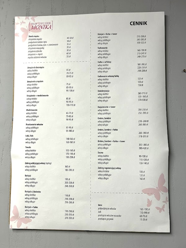 Salon Fryzjerski Monika