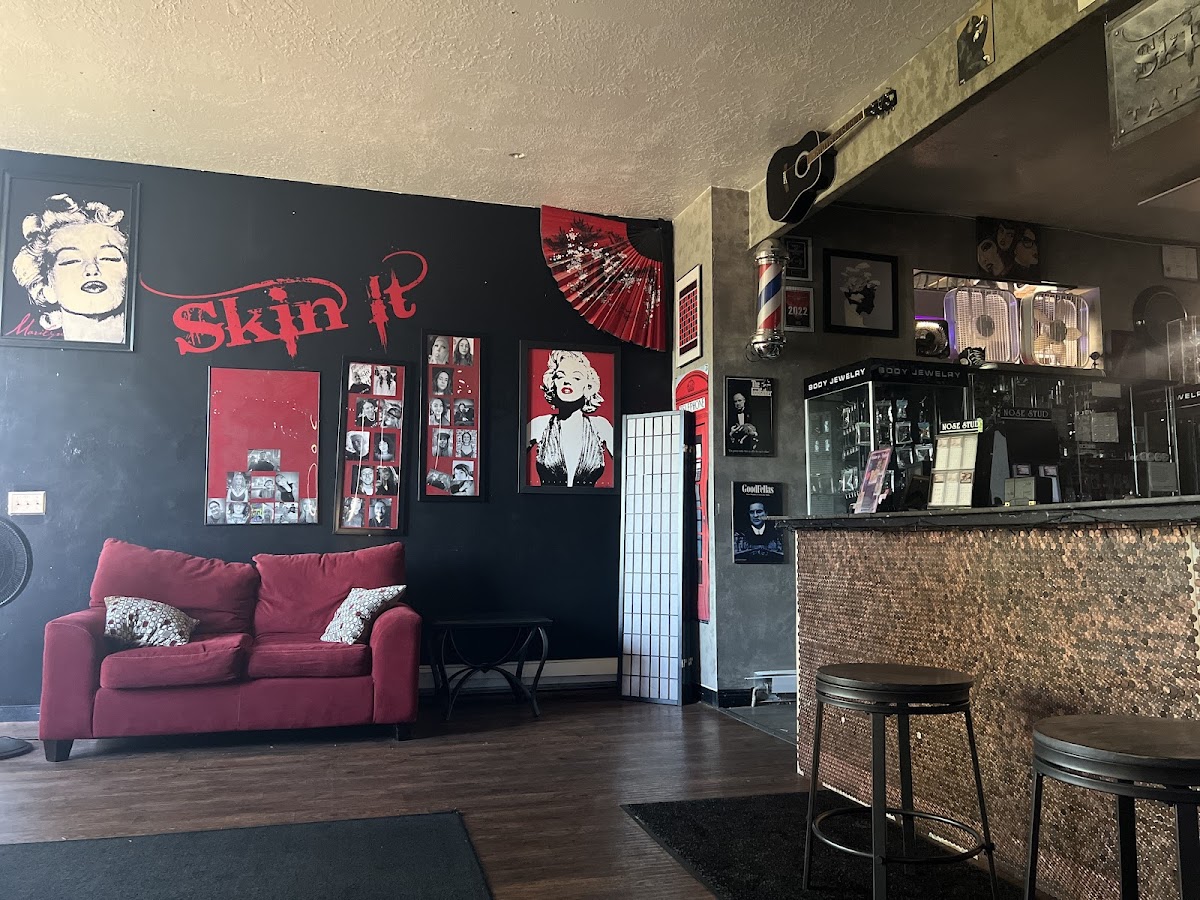 "Skin It" Tattoo 5th Street tattoo parlor in Ogden, UT