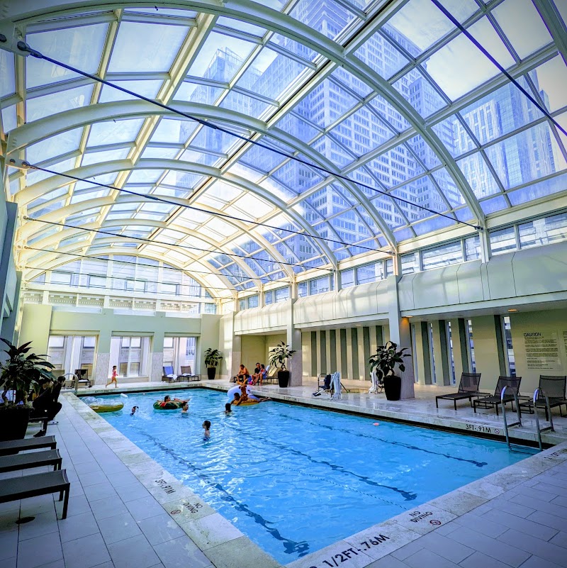 Indoor pool and well-equipped gym