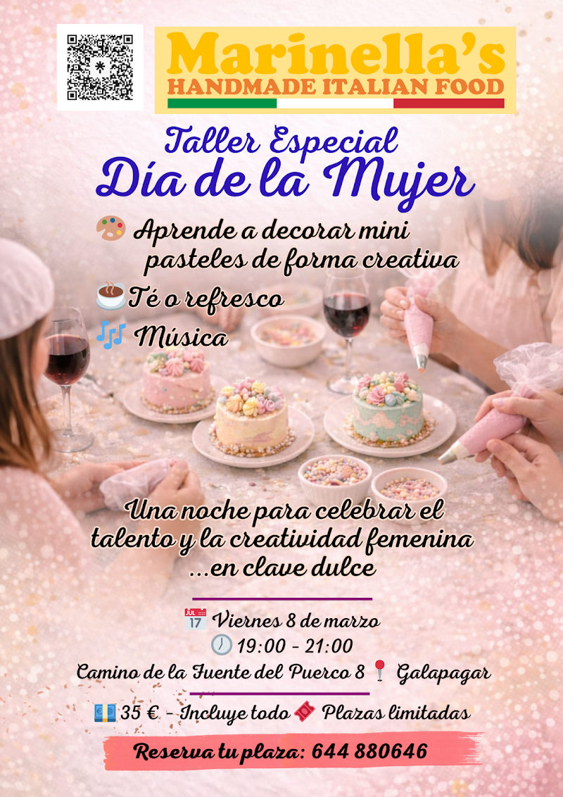 Marinella’s: Talleres de Cocina , Fiesta de Cumpleaños,campamento de Verano