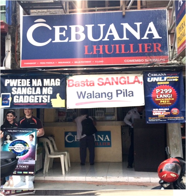 Cebuana Lhuillier Pawnshop - Comembo Sampaloc