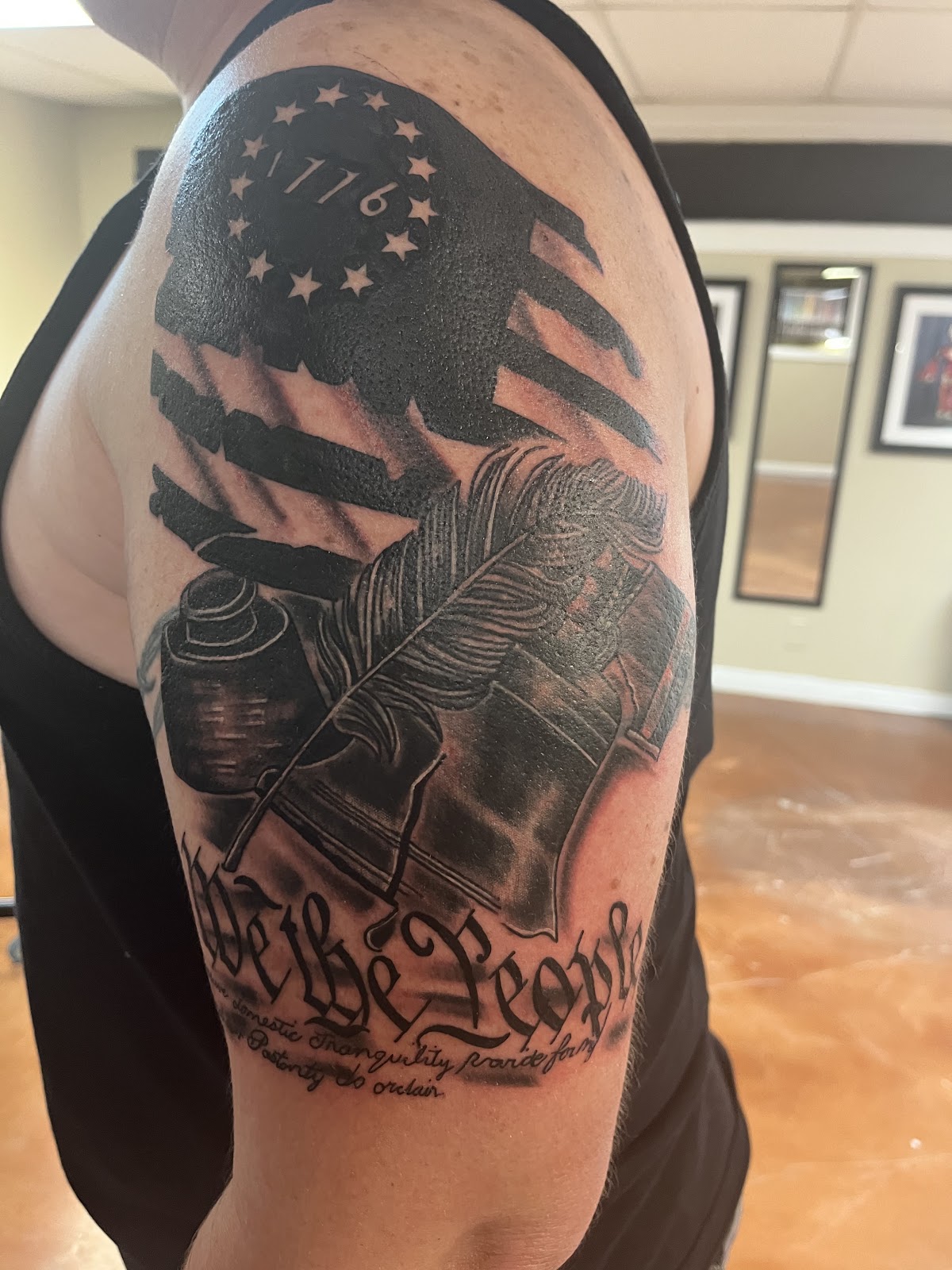 Blackline Tattoo Company tattoo work — photo 3