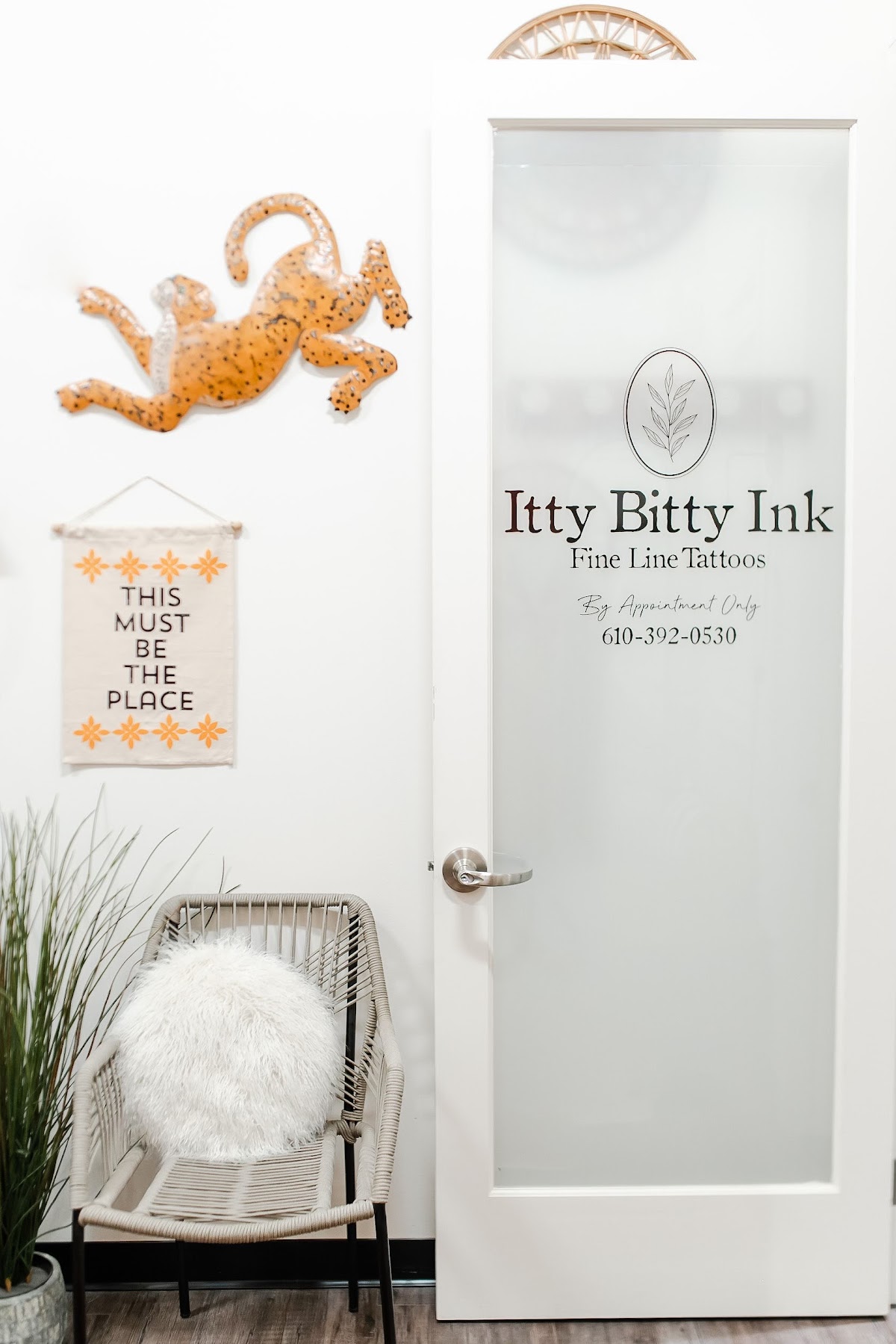 Itty Bitty Ink tattoo parlor in Norristown, PA