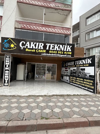 ÇAKIR TEKNİK KOMBİ KLİMA ISI POMPASI ELEKTRİKLİ EV ALETLERİ ÇAKIR TEKNİK YETKİLİ SERVİS - Beyaz Eşya Servisi
