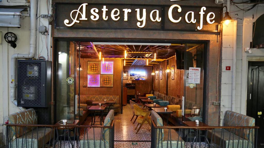 Nargile Cafe Asterya mekanı