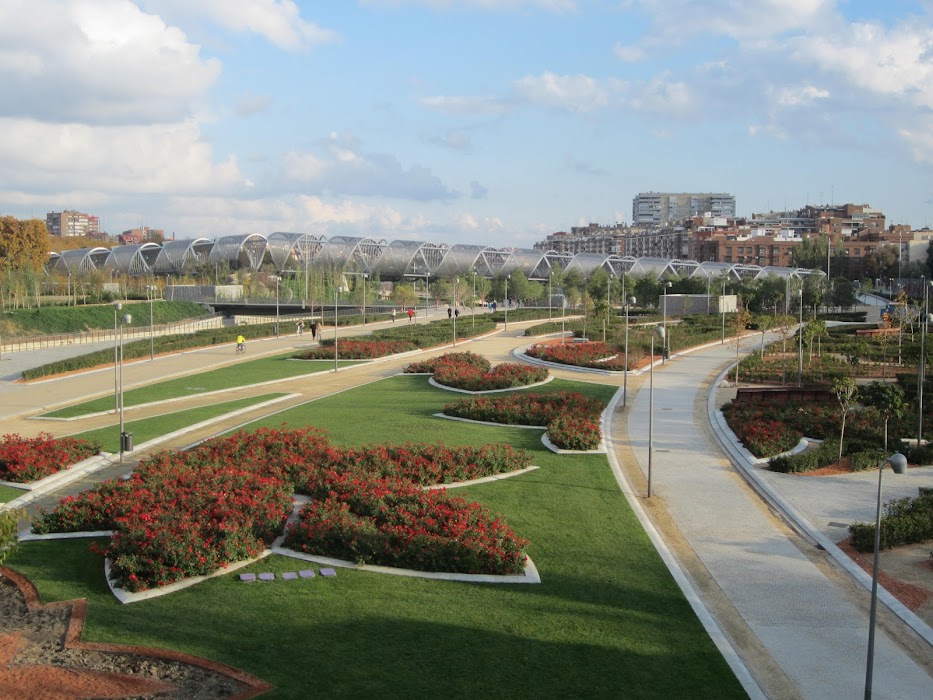Parque Madrid Río fotoğraf 1
