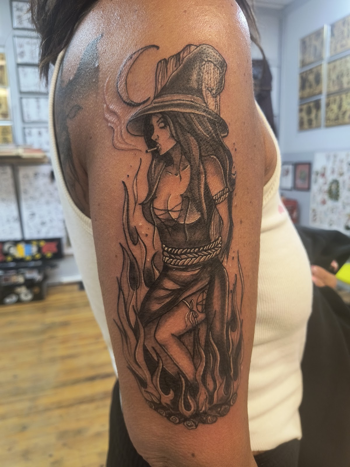 Lost Sparrow Social Club tattoo work — photo 3