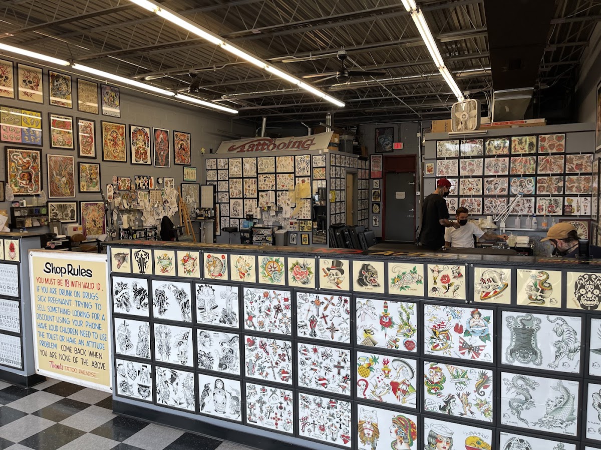 Tattoo Paradise — tattoo studio near Gaithersburg
