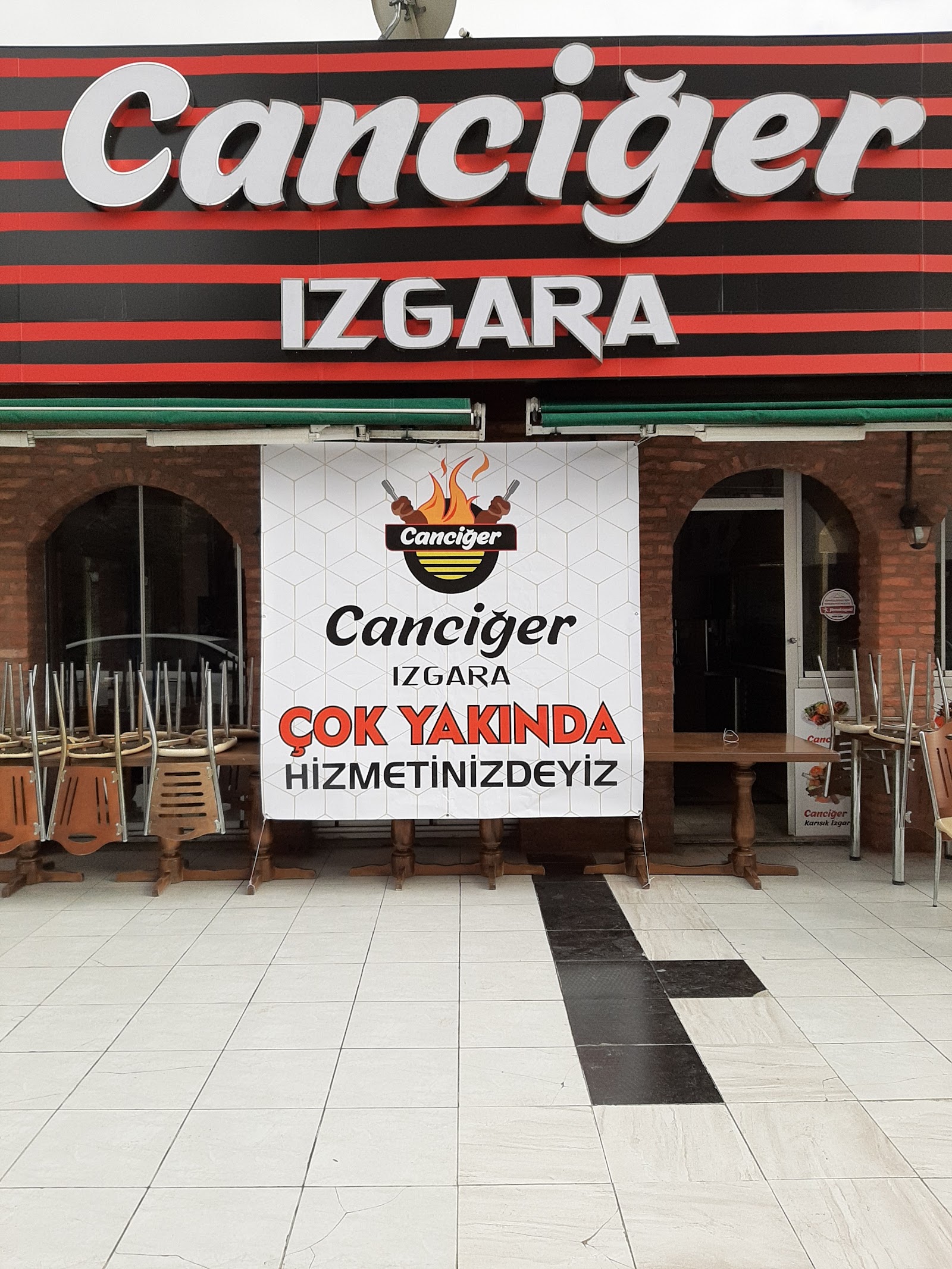 Canciğer Izgara Salonu mekanı