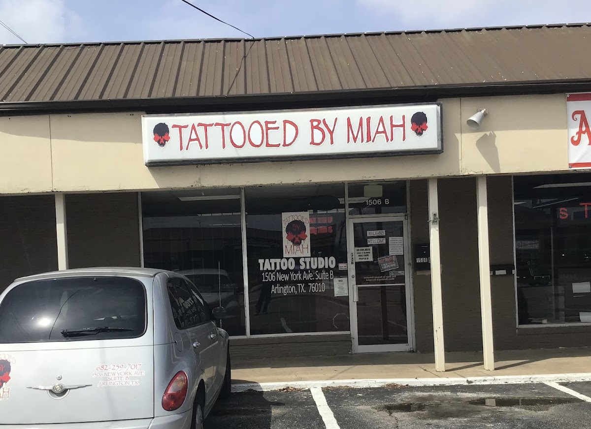 Tattooed by Miah tattoo parlor in Arlington, TX