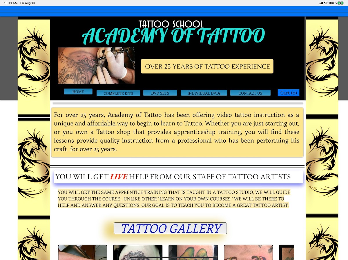 Academy of Tattoo tattoo parlor in Cicero, IL