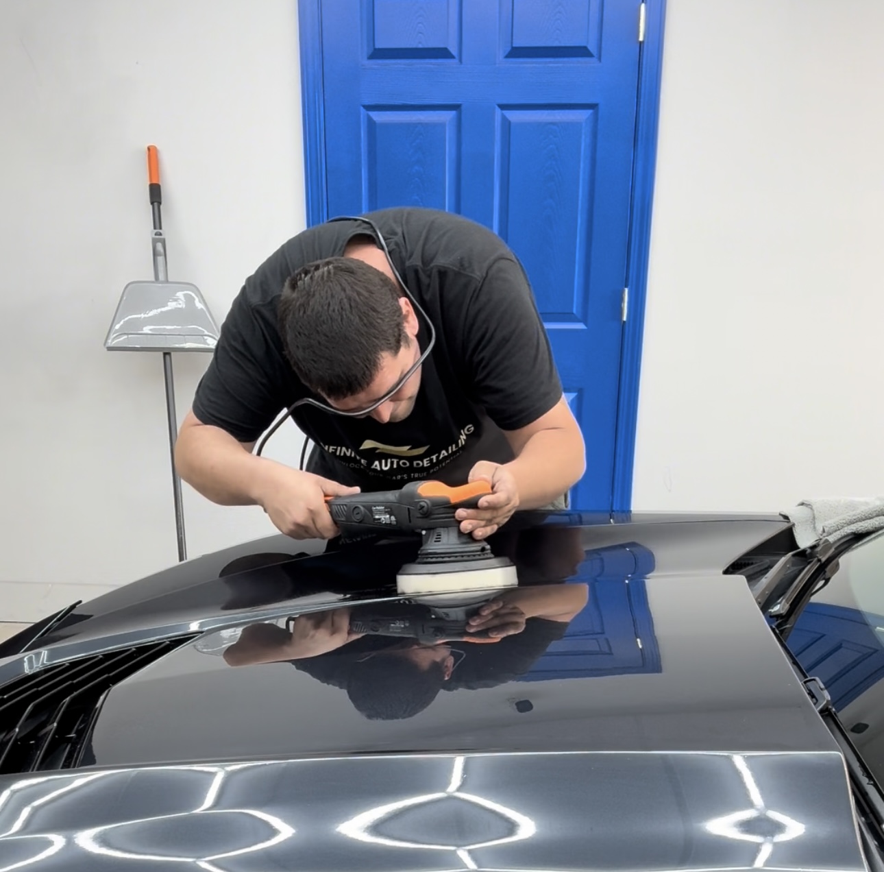 Infinite Auto Detailing at work