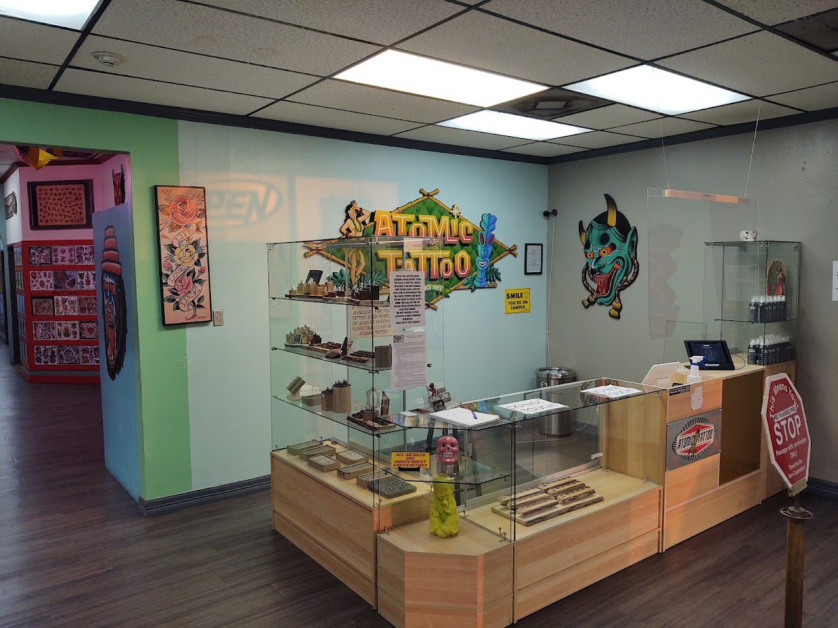 Atomic Tattoo - Pflugerville tattoo work — photo 2