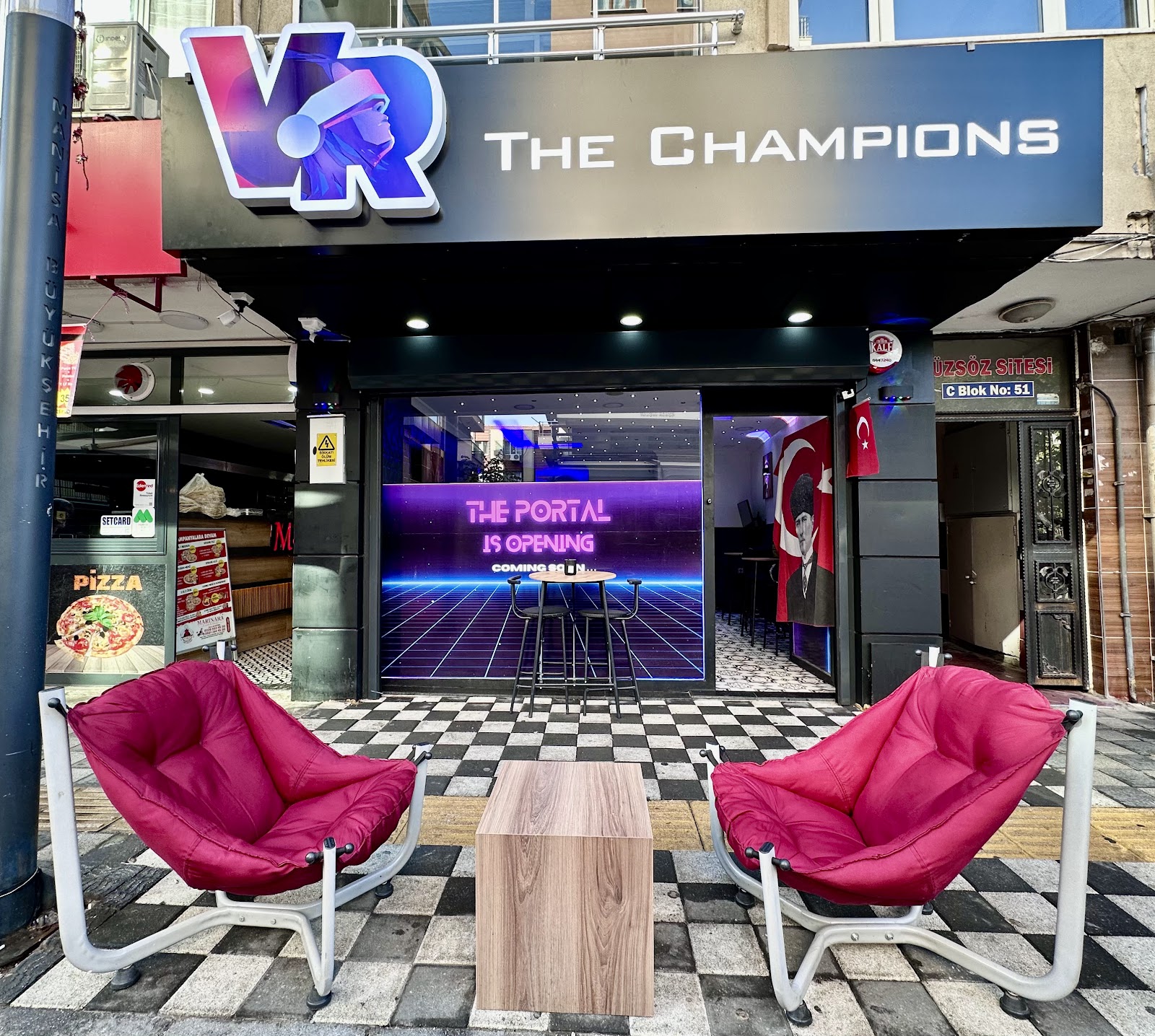 VR The Champions mekanı