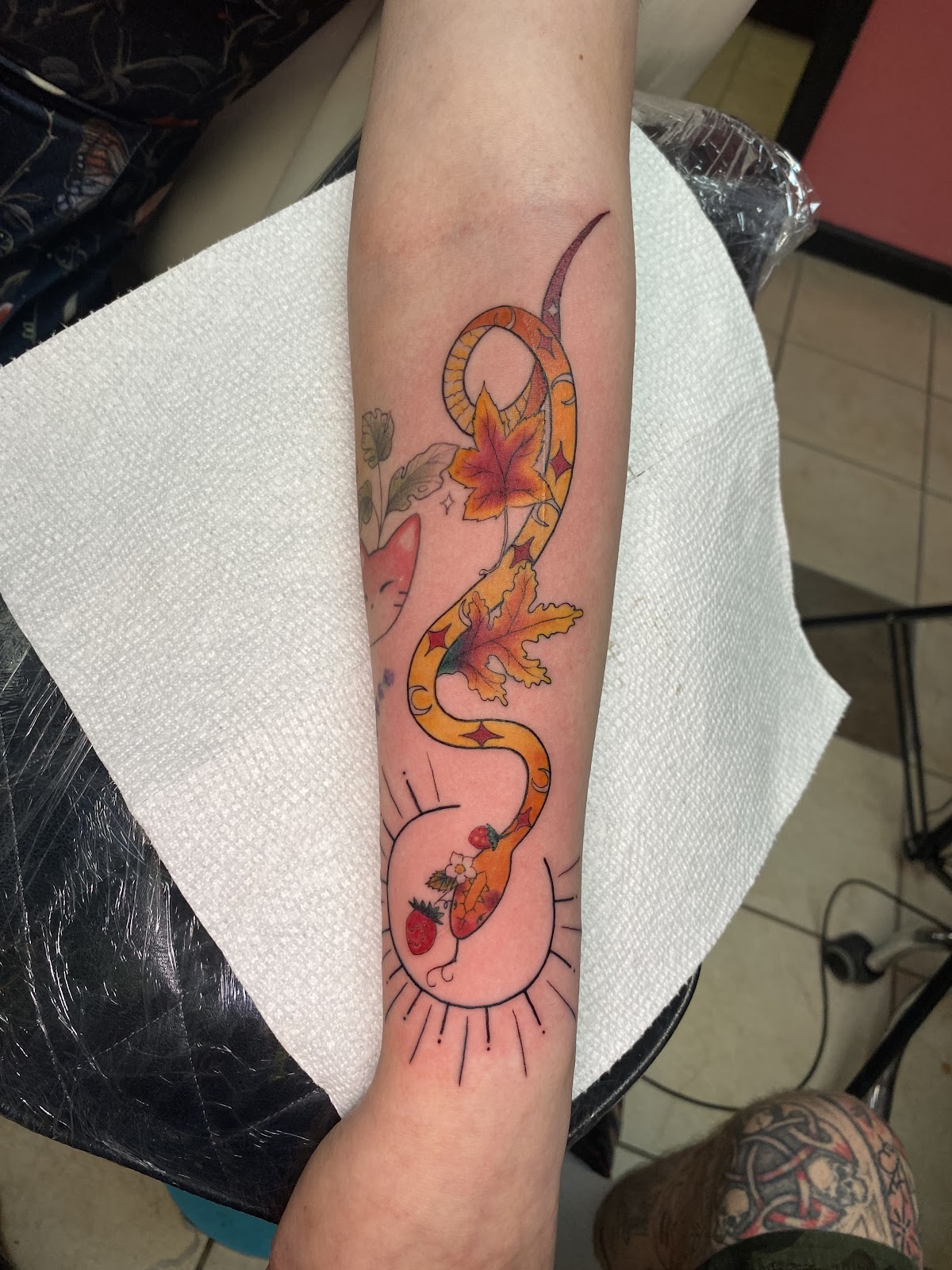 Electric Cat Tattoo tattoo work — photo 2