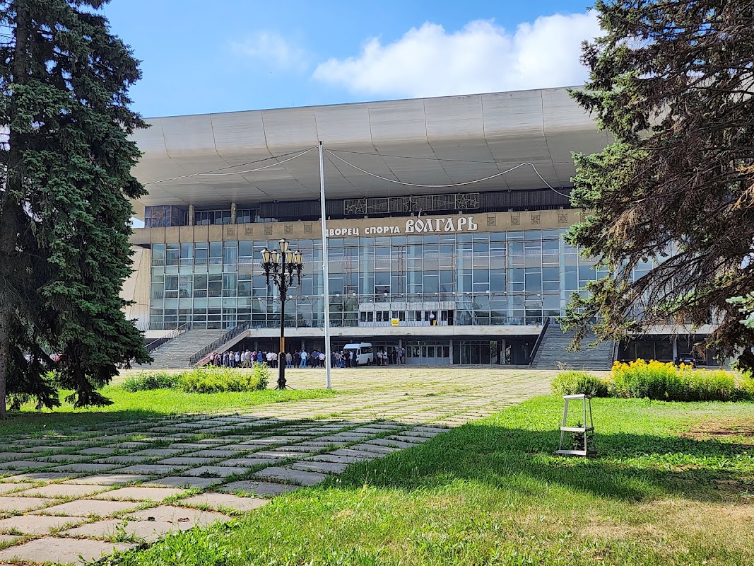 Volgar Sports Palace (ДС Волгарь) exterior — Tolyatti, Samara Oblast, Russia