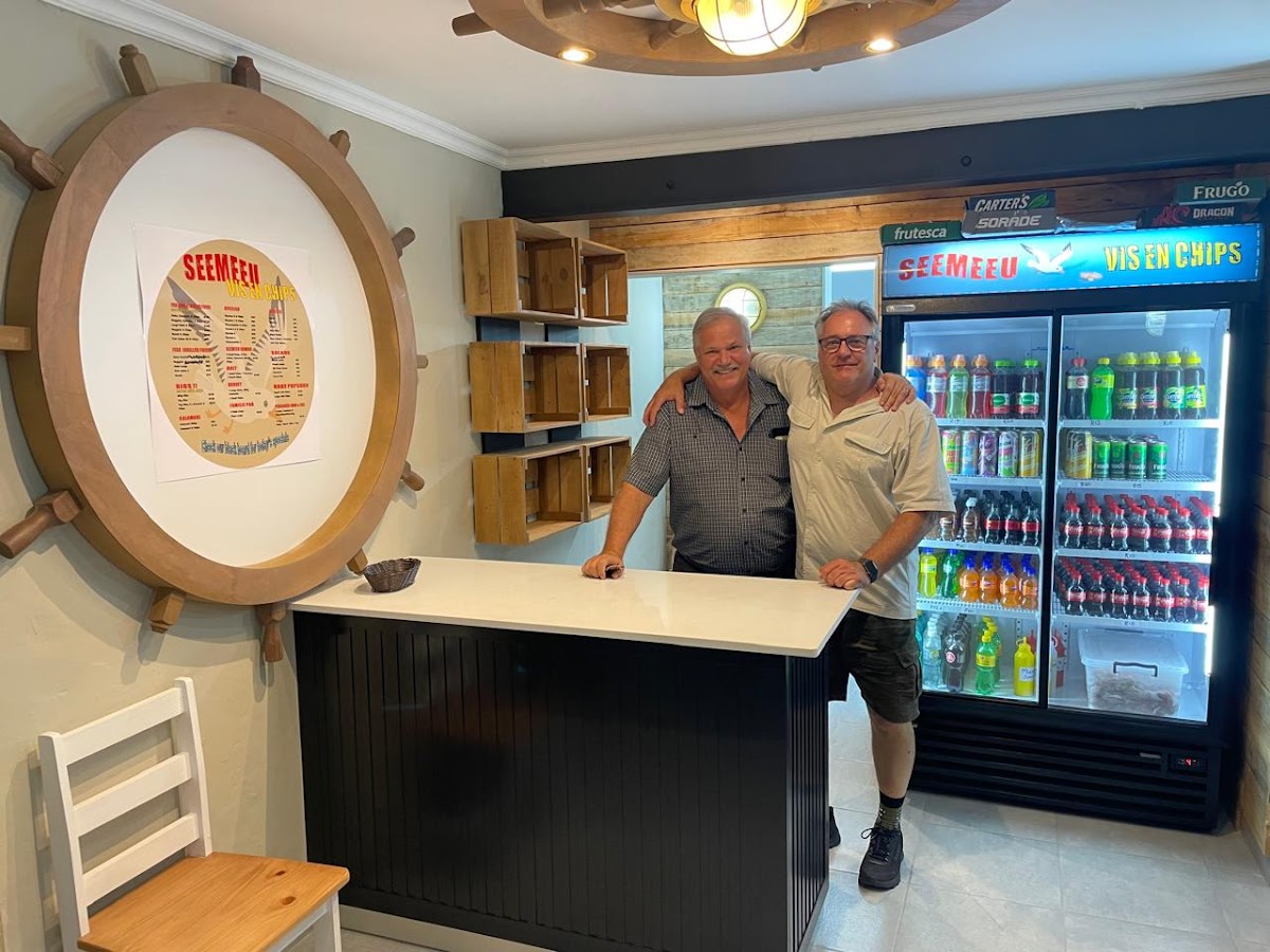 Seemeeu Vis en Chips restaurant in Mossel Bay, Garden Route