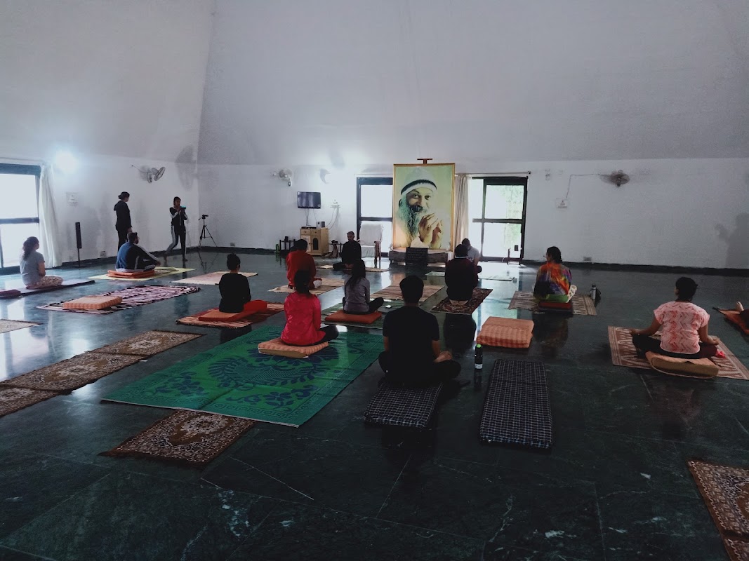 Osho Pyramid Meditation center Hathiyari