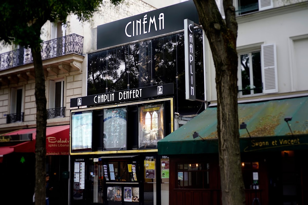 Cinéma Chaplin Denfert, vue extérieure