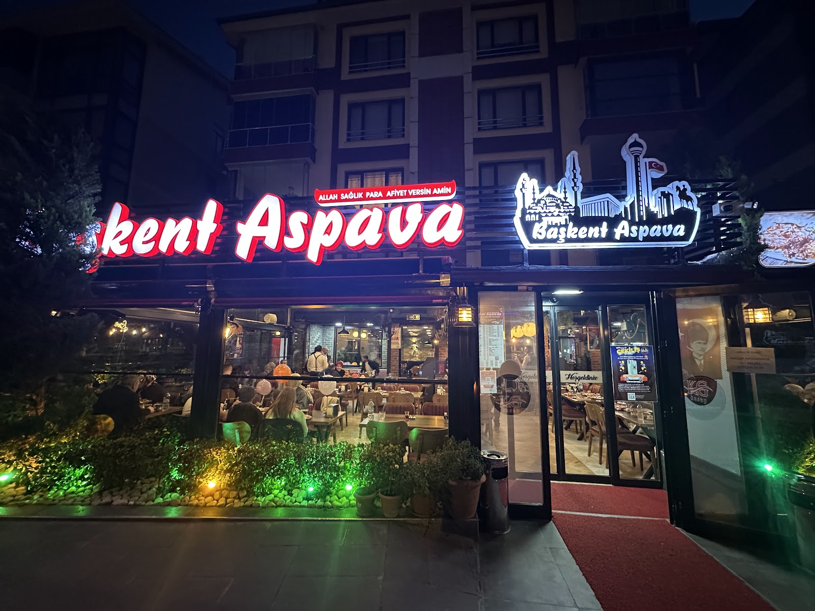 Başkent Aspava Restorant mekanı