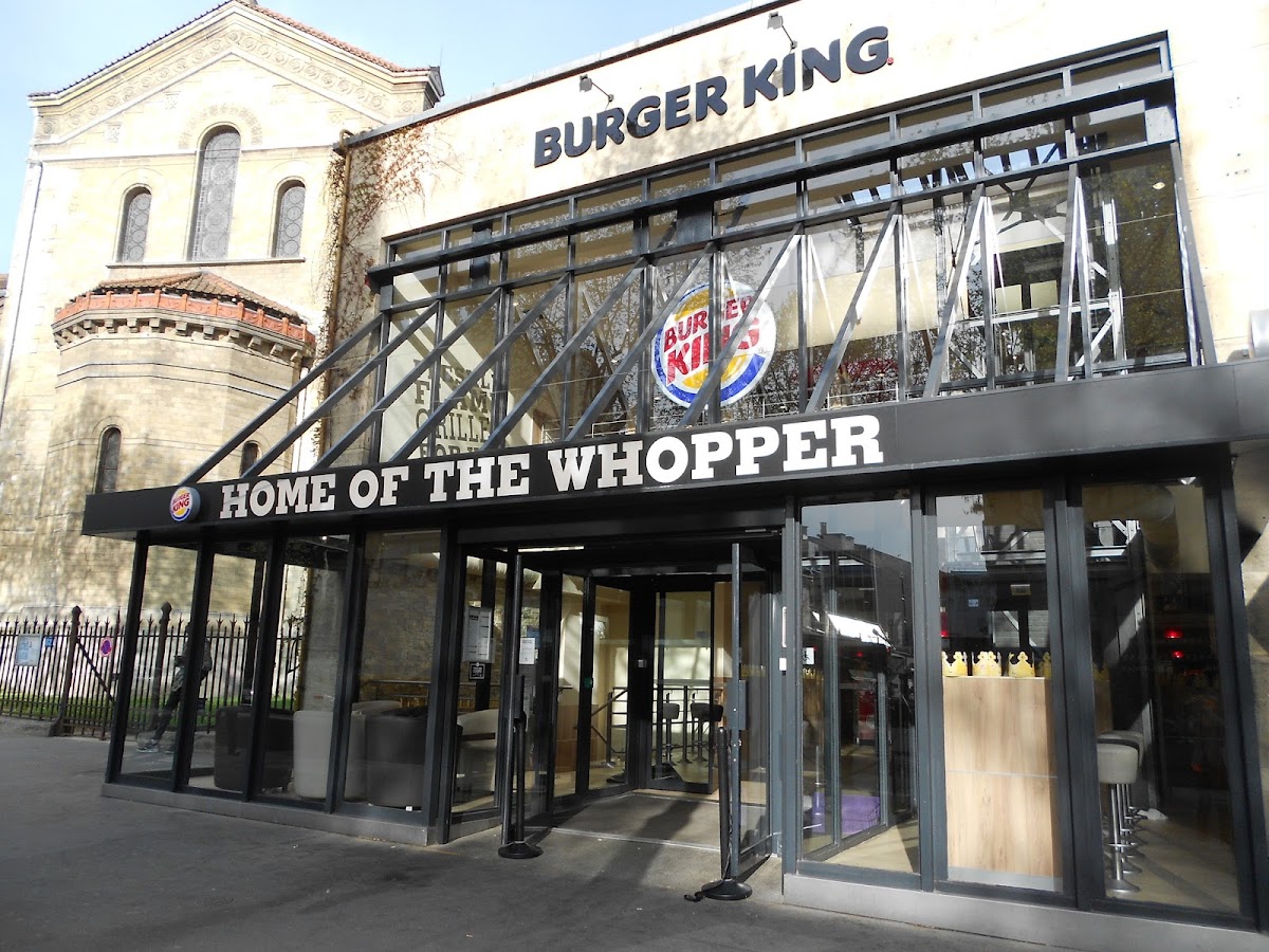 Burger King, vue extérieure