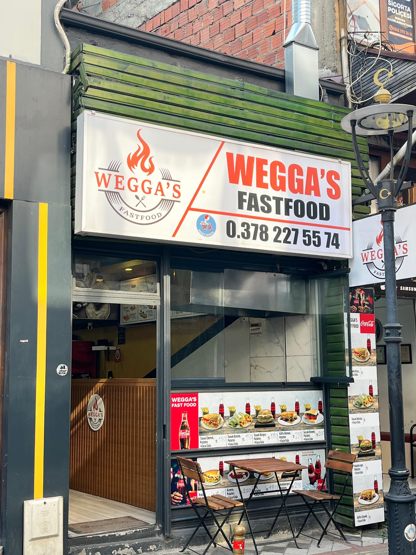Weggas Fast Food mekanı