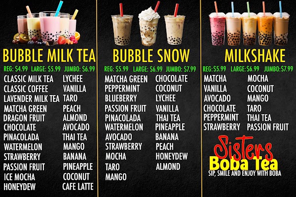 Photo by sisters Boba Tea