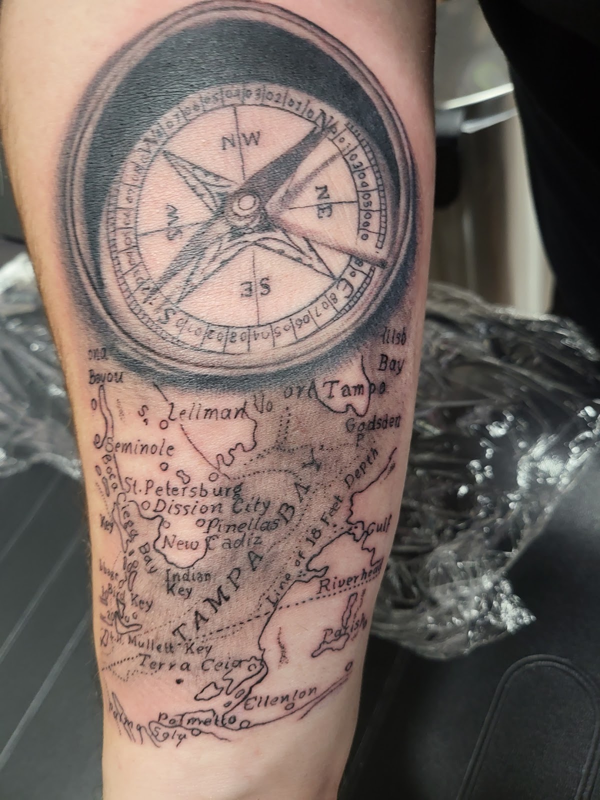 Black Bear Tattoo tattoo work — photo 3