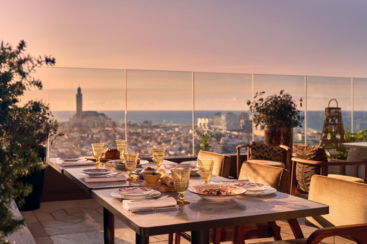 Le Rooftop | Royal Mansour Casablanca in casablanca