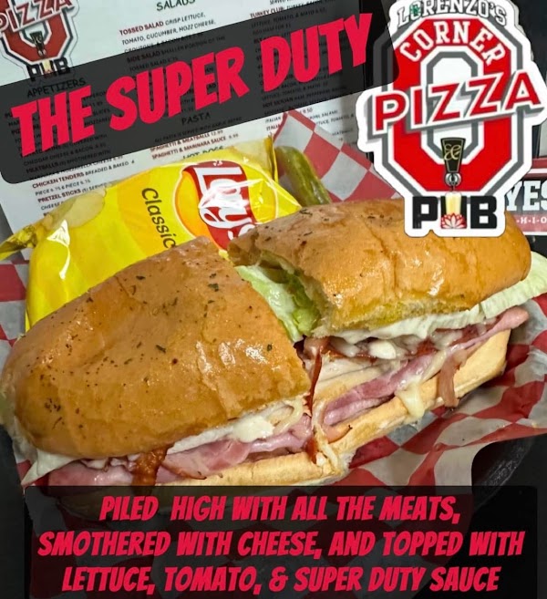 Photo by Lorenzo’s Corner Pizza & Pub