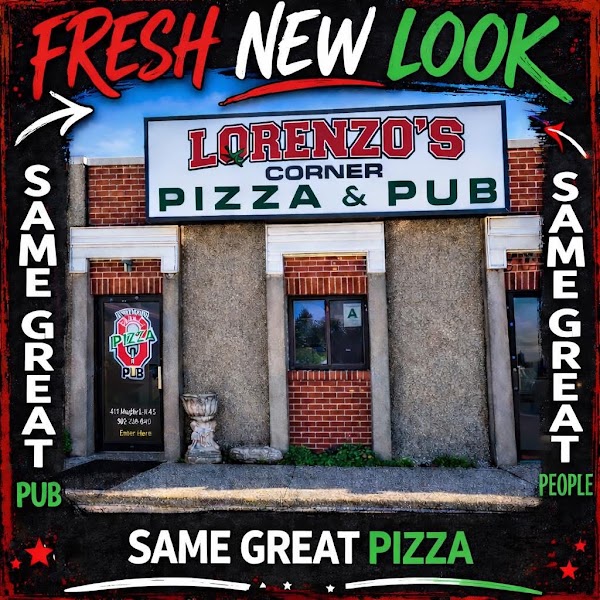 LORENZO'S CORNER PIZZA & PUB exterior